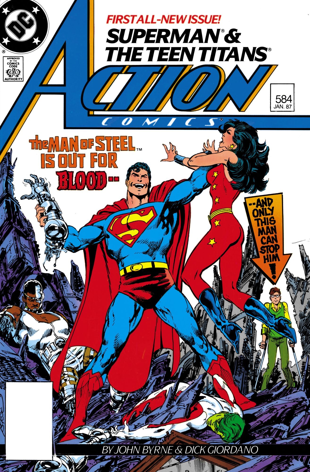 Action Comics #584 (1938-2011) (NOOK Comic with Zoom View)