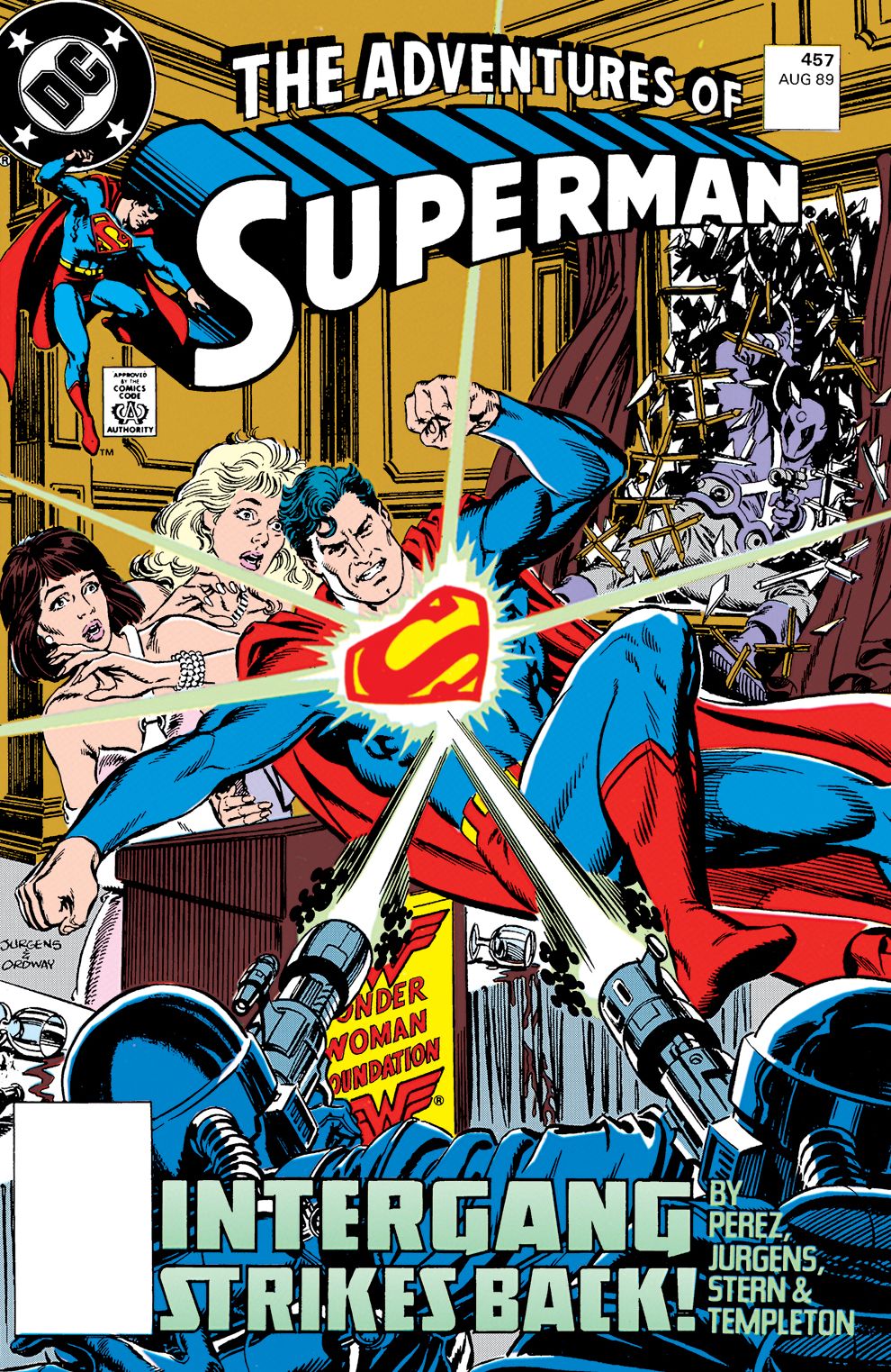 Adventures of Superman #457 (1986-2006) (NOOK Comic with Zoom View)