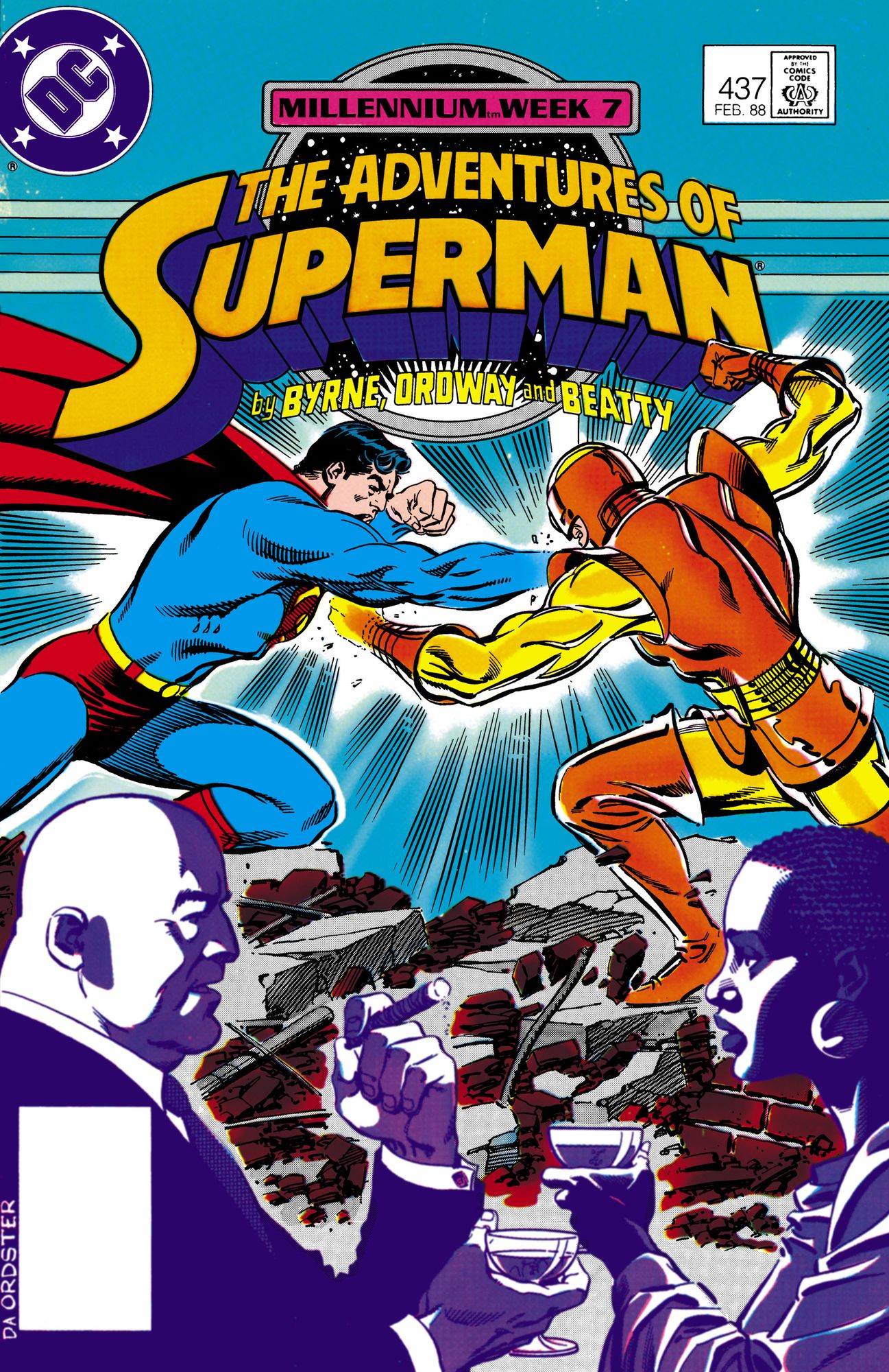 Adventures of Superman #437 (1987-2006) (NOOK Comic with Zoom View)