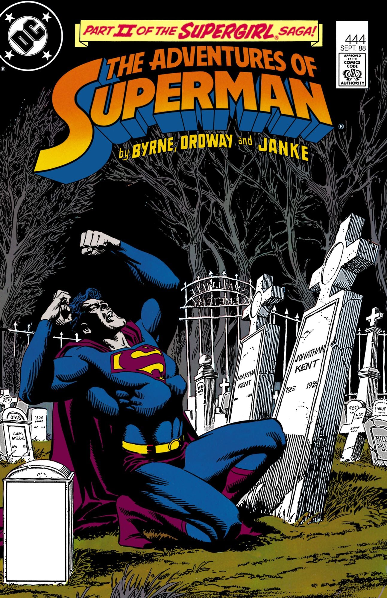 Adventures of Superman #444 (1987-2006) (NOOK Comic with Zoom View)