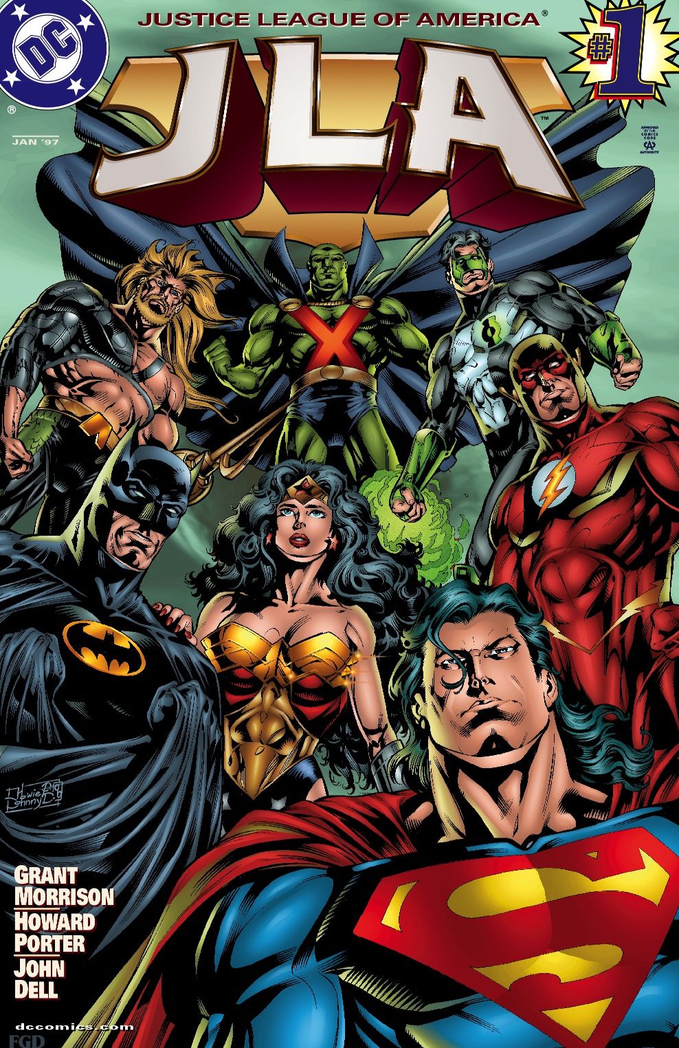 JLA #1 (1997-2006) (NOOK Comic with Zoom View)