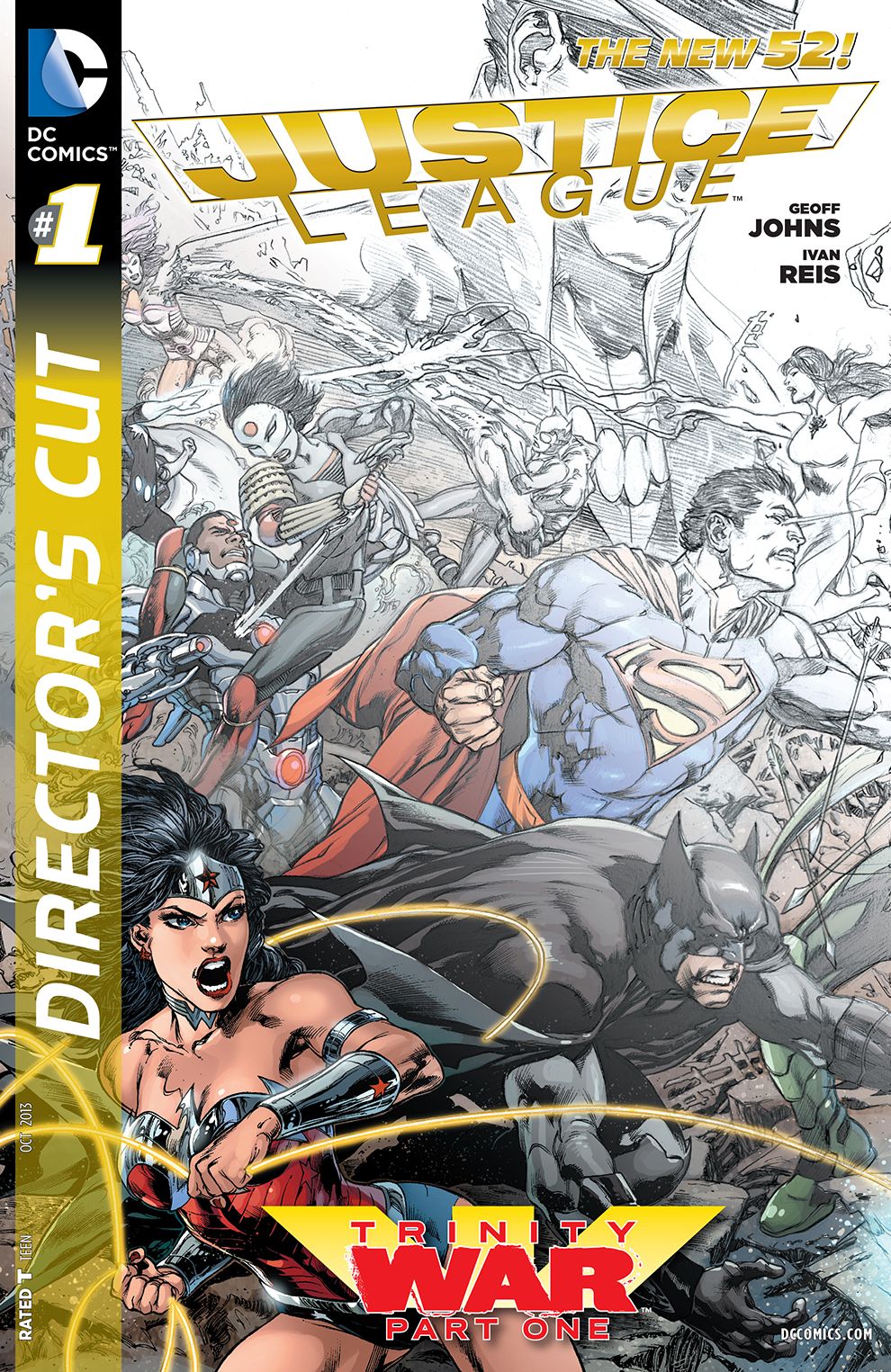 Justice League: Trinity War Director's Cut #1 (NOOK Comic with Zoom View)
