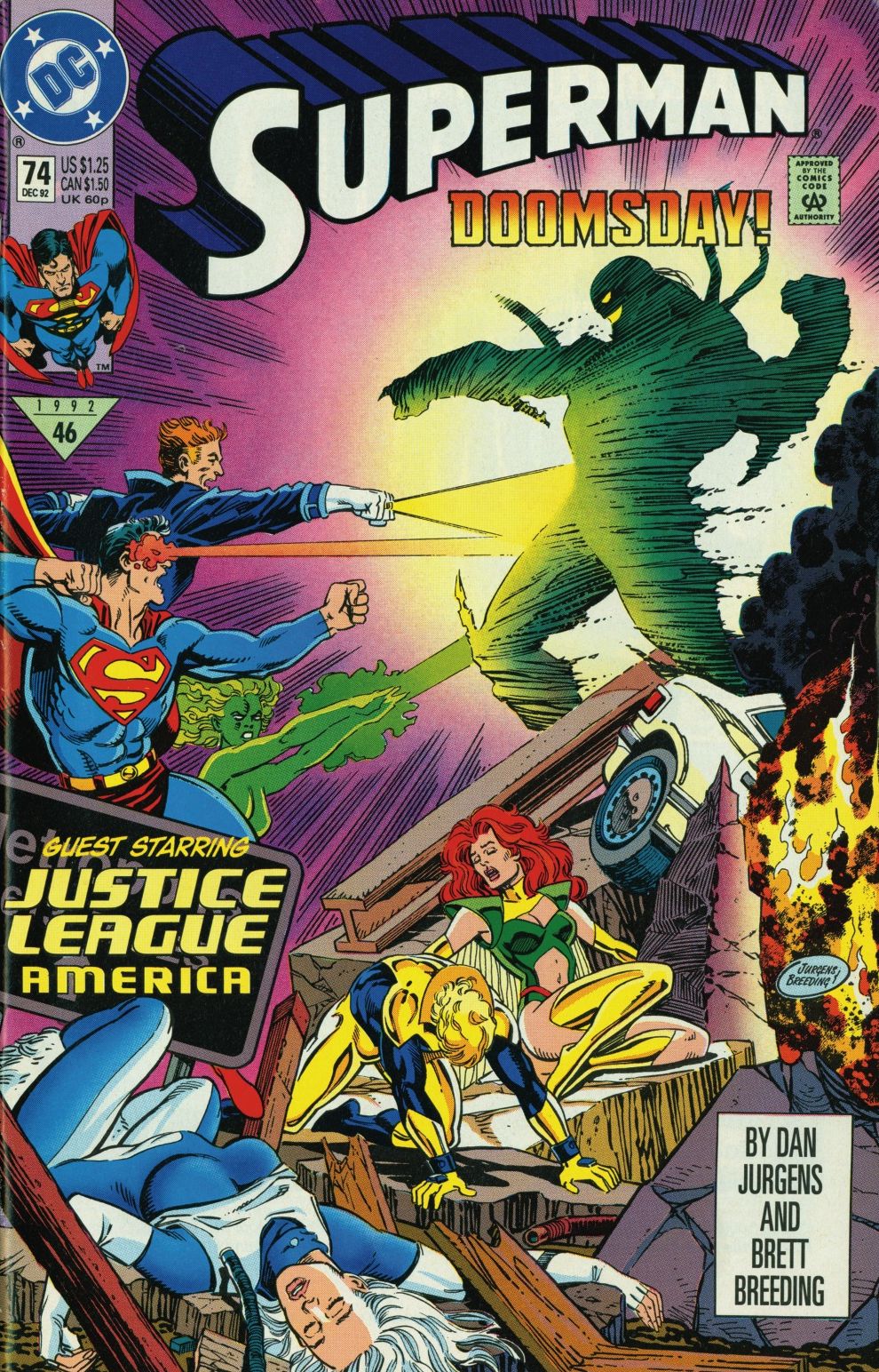 Superman #74 (1987-2006) (NOOK Comic with Zoom View)