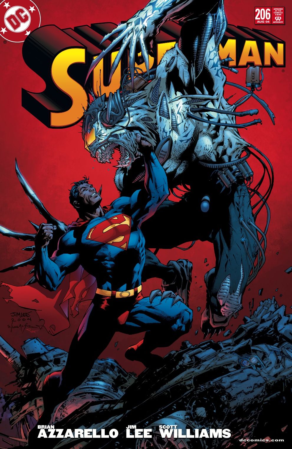 Superman #206 (1987-2006) (NOOK Comic with Zoom View)