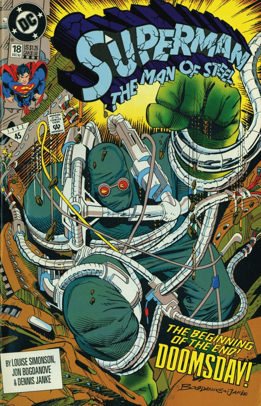 Superman: The Man of Steel #18 (1991-2003) (NOOK Comic with Zoom View)