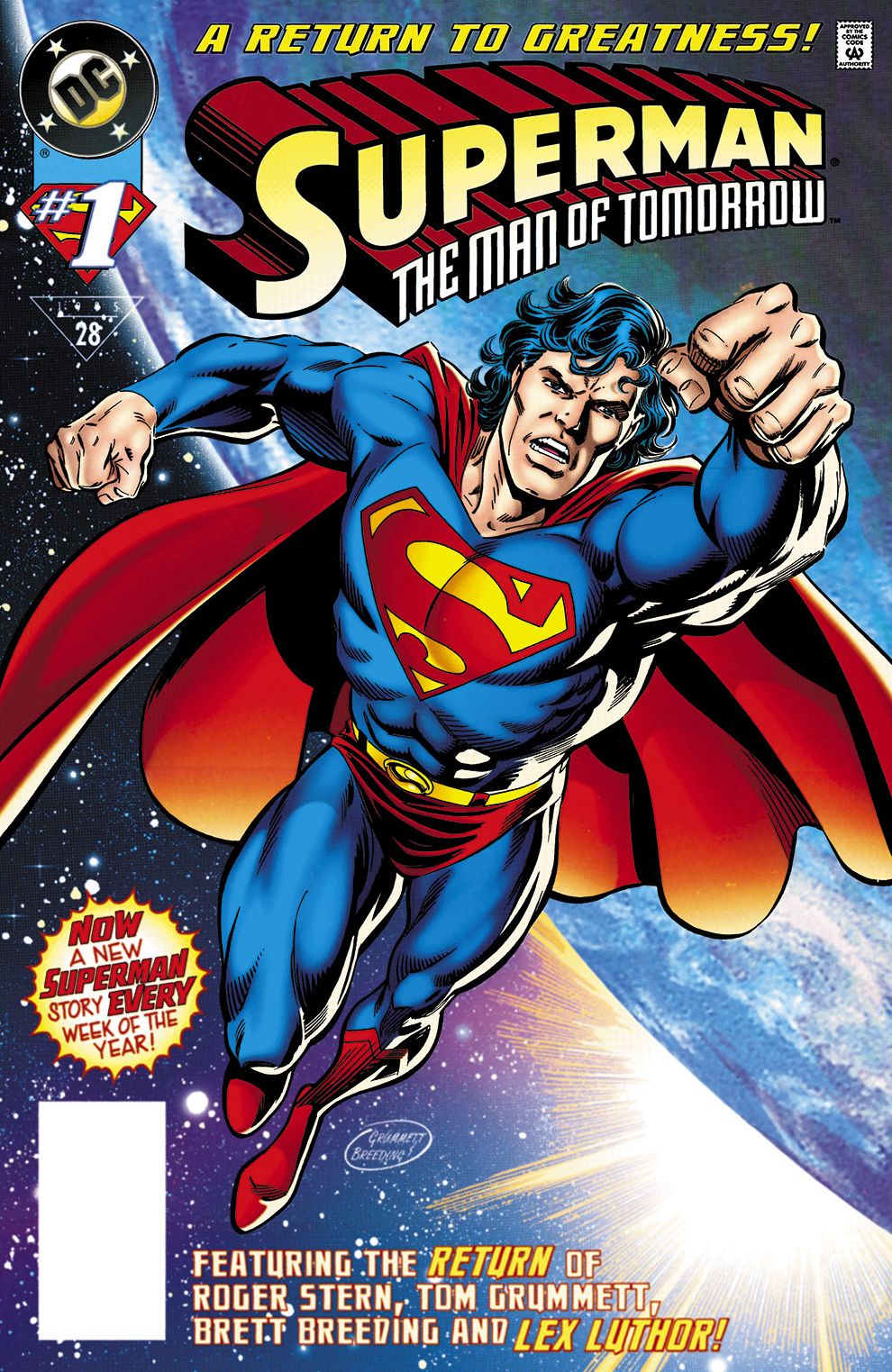 Superman: The Man of Tomorrow #1 (NOOK Comic with Zoom View)