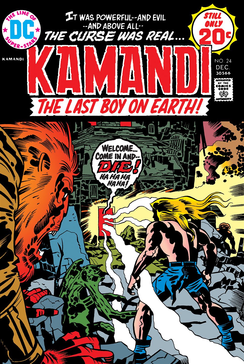 Kamandi: The Last Boy on Earth #24 (1971-1978) (NOOK Comic with Zoom View)