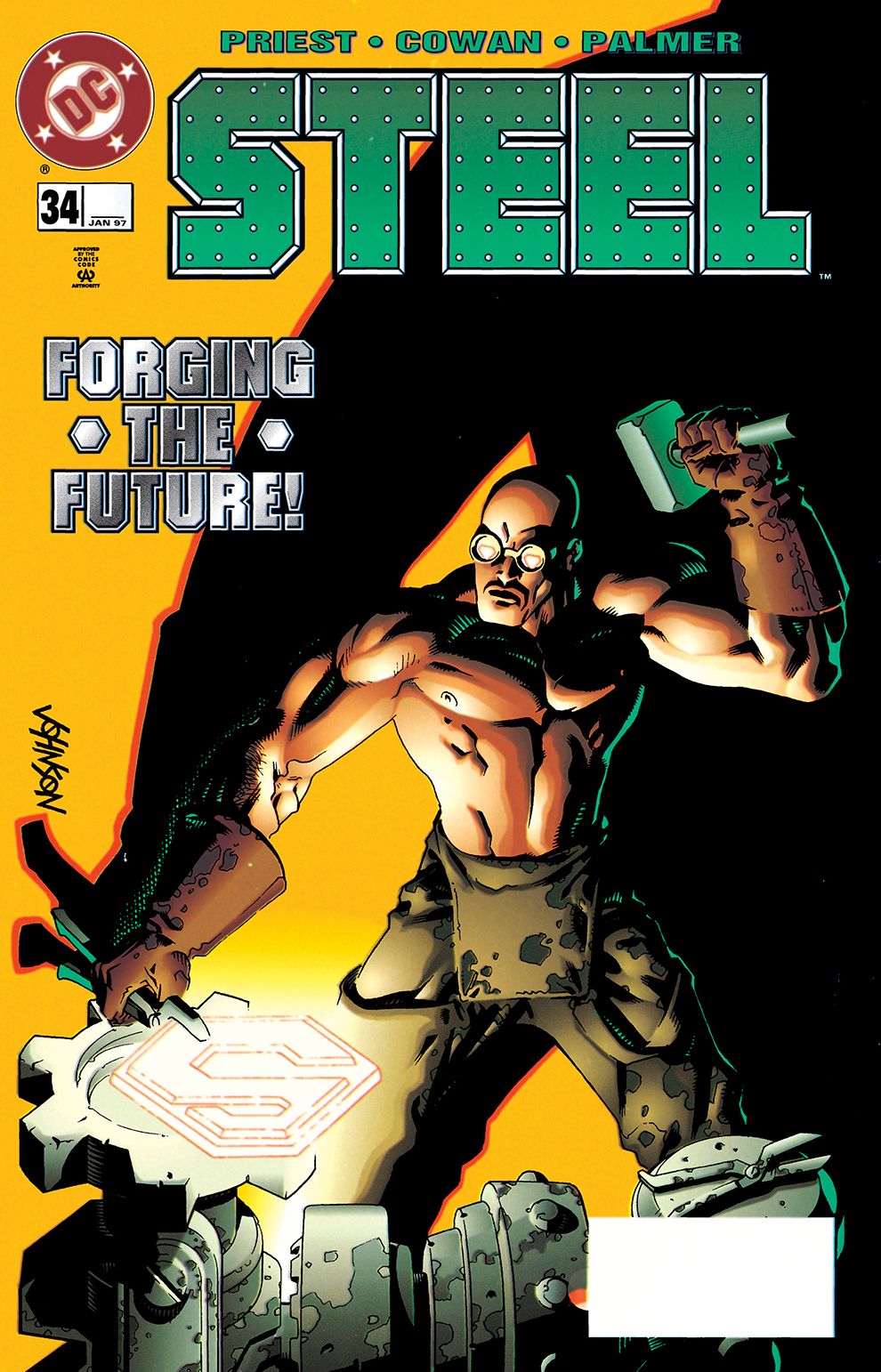 Steel #34 (1994-1998) (NOOK Comic with Zoom View)
