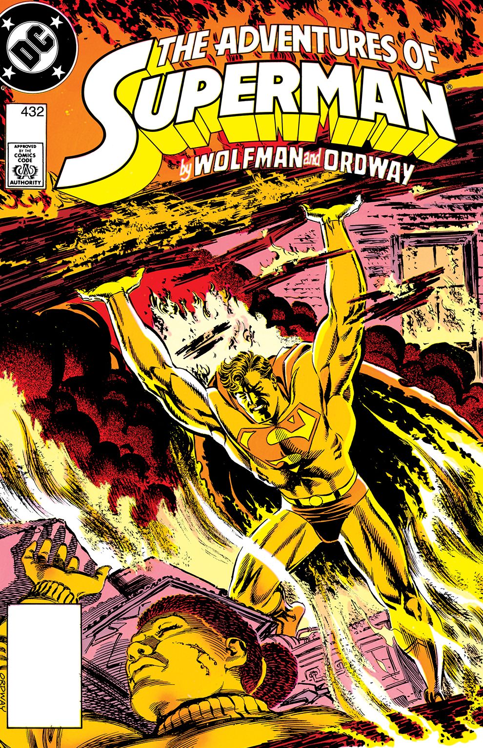 Adventures of Superman #432 (1986-2006) (NOOK Comic with Zoom View)