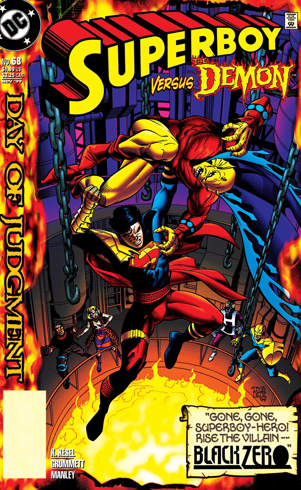 Superboy #68 (1994-2002) (NOOK Comic with Zoom View)