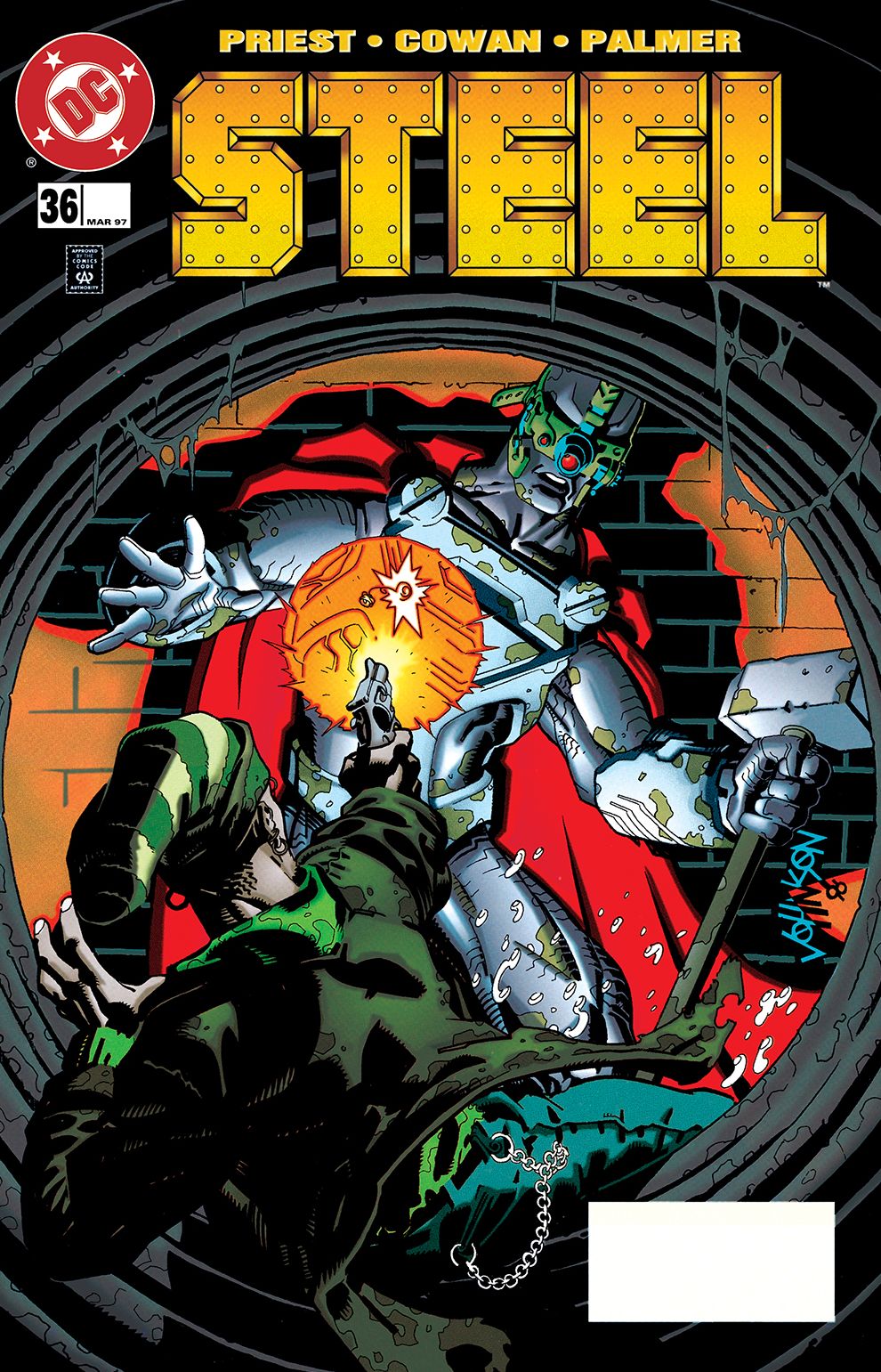 Steel #36 (1994-1998) (NOOK Comic with Zoom View)