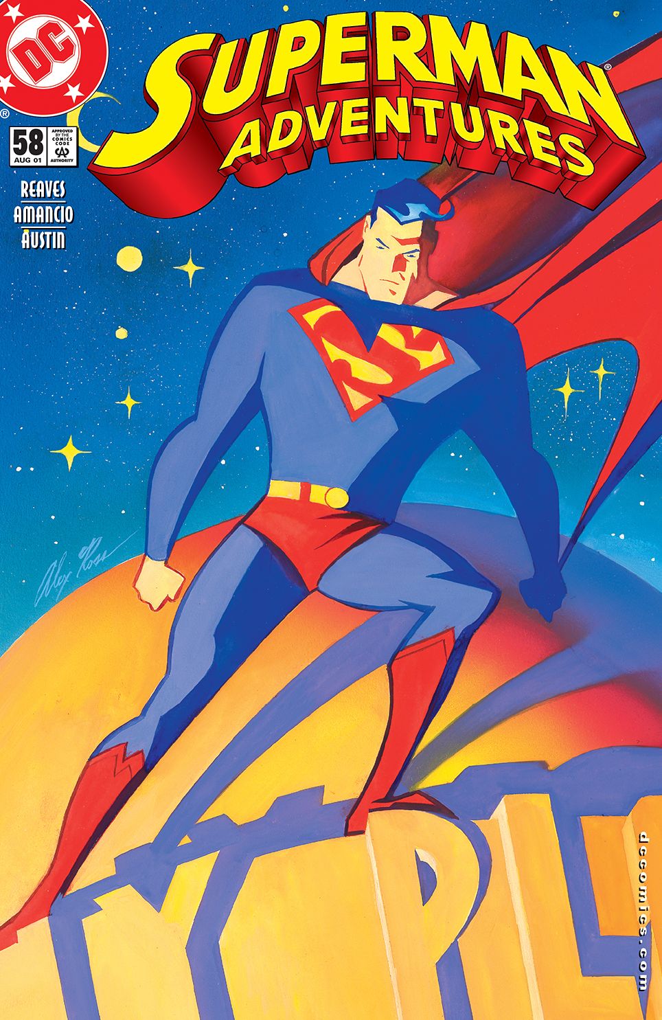 Superman Adventures #58 (1996-2002) (NOOK Comic with Zoom View)