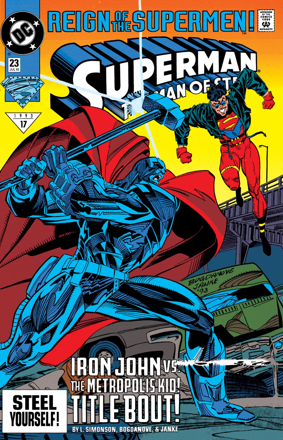 Superman: The Man of Steel #23 (1991-2003) (NOOK Comic with Zoom View)