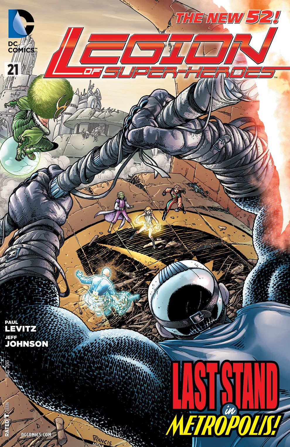 Legion of Super-Heroes #21 (2011- ) (NOOK Comic with Zoom View)
