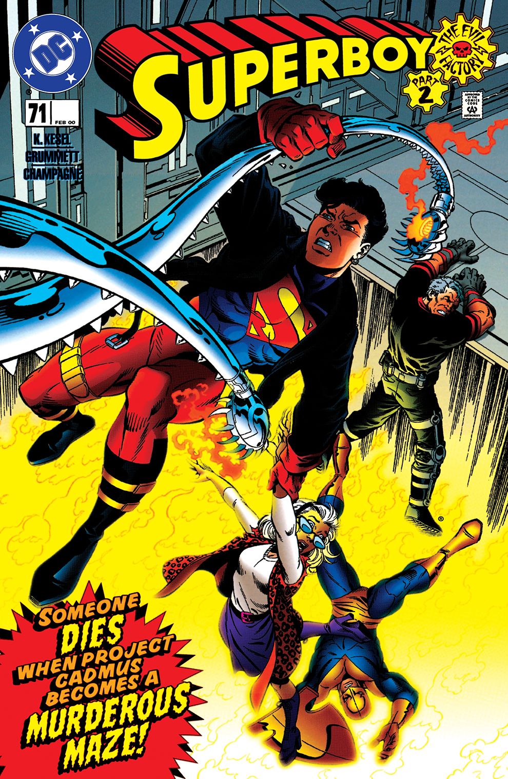Superboy #71 (1994-2002) (NOOK Comic with Zoom View)