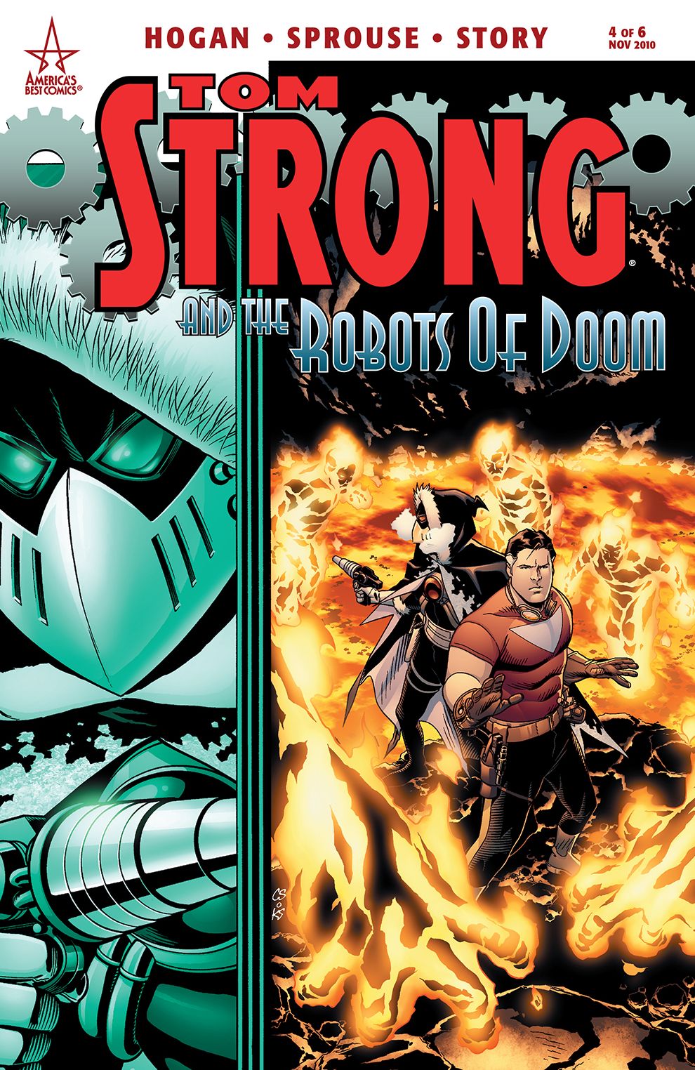 Tom Strong and the Robots of Doom #4 (NOOK Comic with Zoom View)