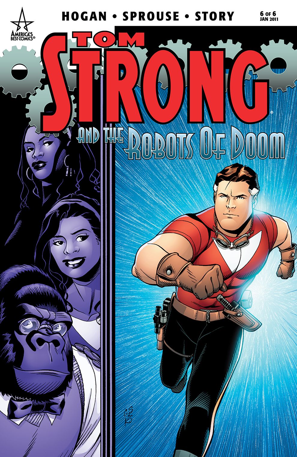 Tom Strong and the Robots of Doom #6 (NOOK Comic with Zoom View)