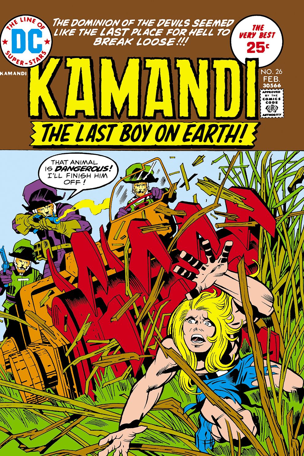 Kamandi: The Last Boy on Earth #26 (1971-1978) (NOOK Comic with Zoom View)