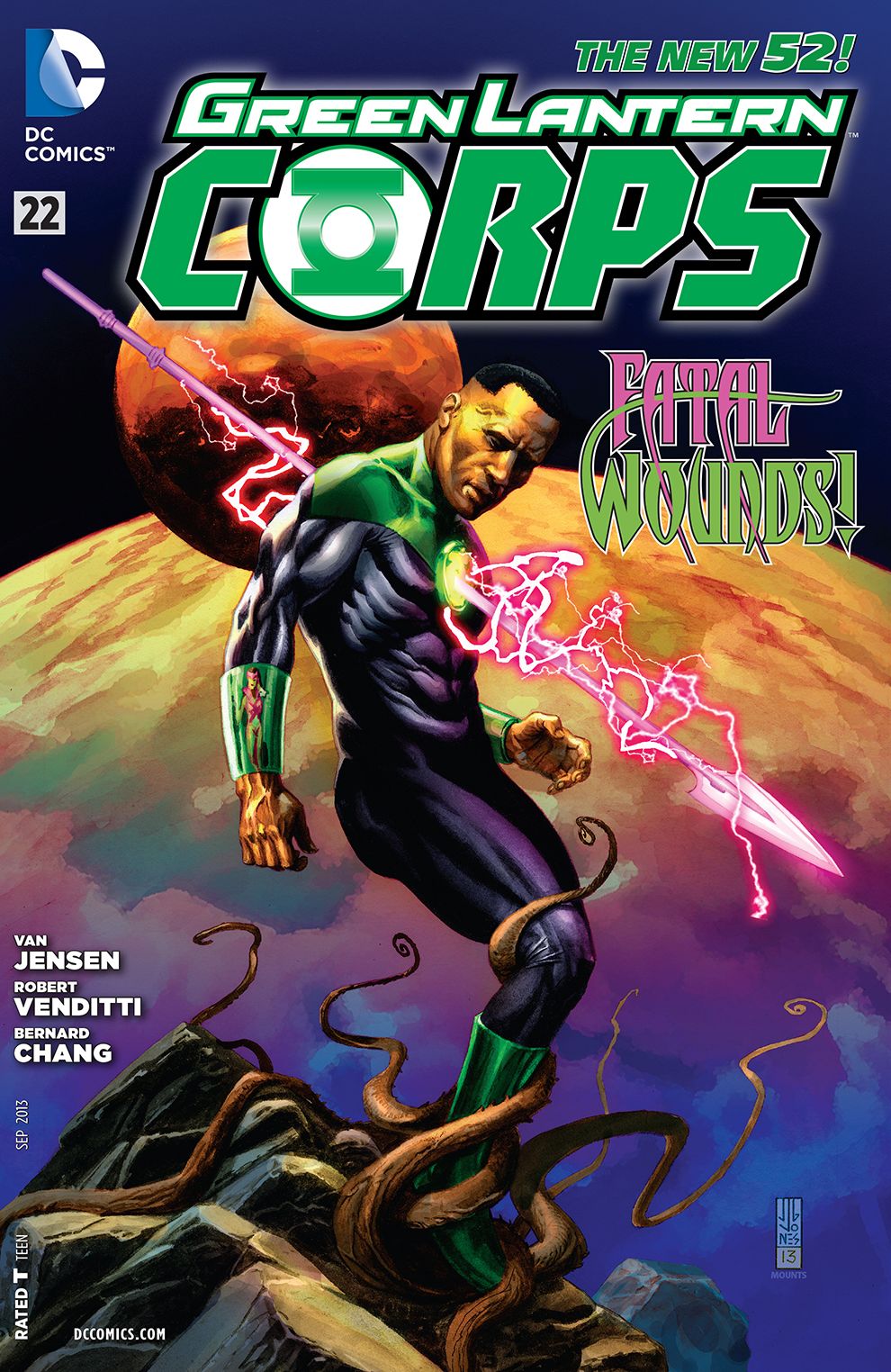 Green Lantern Corps (2011- ) #22 (NOOK Comic with Zoom View)
