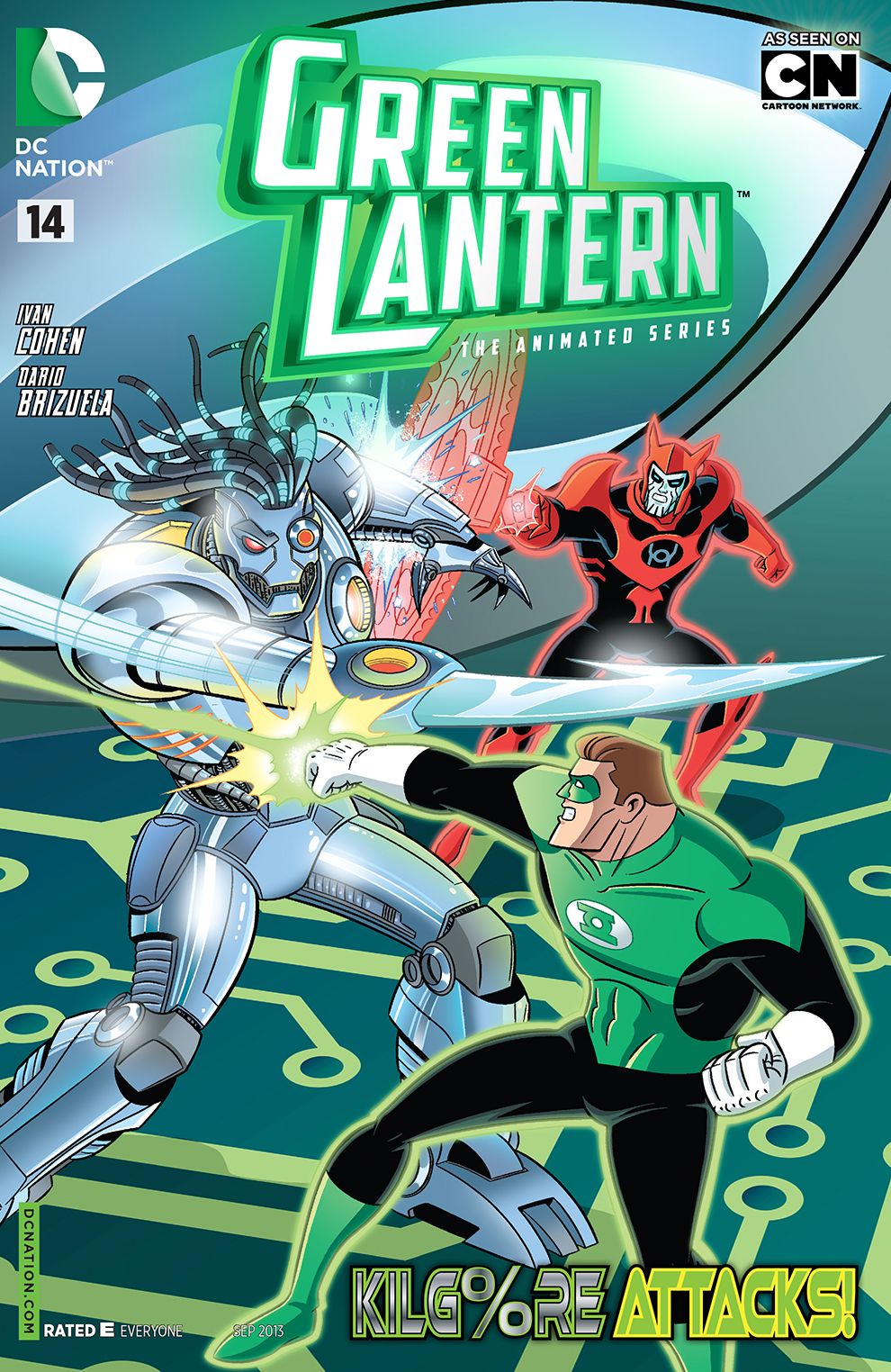 Green Lantern: The Animated Series #14 (NOOK Comic with Zoom View)