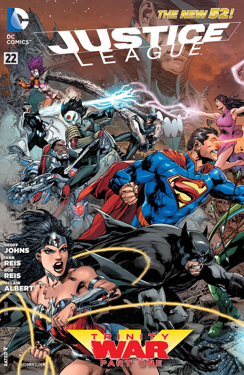 Justice League (2011- ) #22 (NOOK Comic with Zoom View)