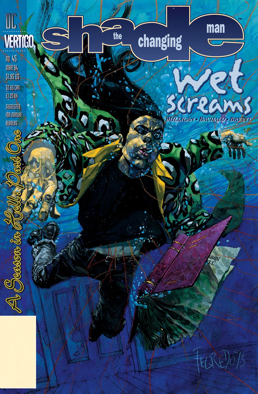 Shade, the Changing Man #45 (1990-1996) (NOOK Comic with Zoom View)
