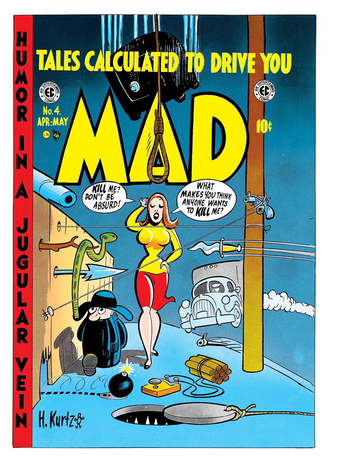 Mad Magazine #4 (NOOK Comic with Zoom View)