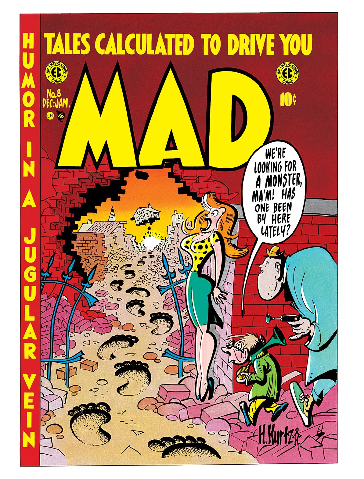 Mad Magazine #8 (NOOK Comic with Zoom View)