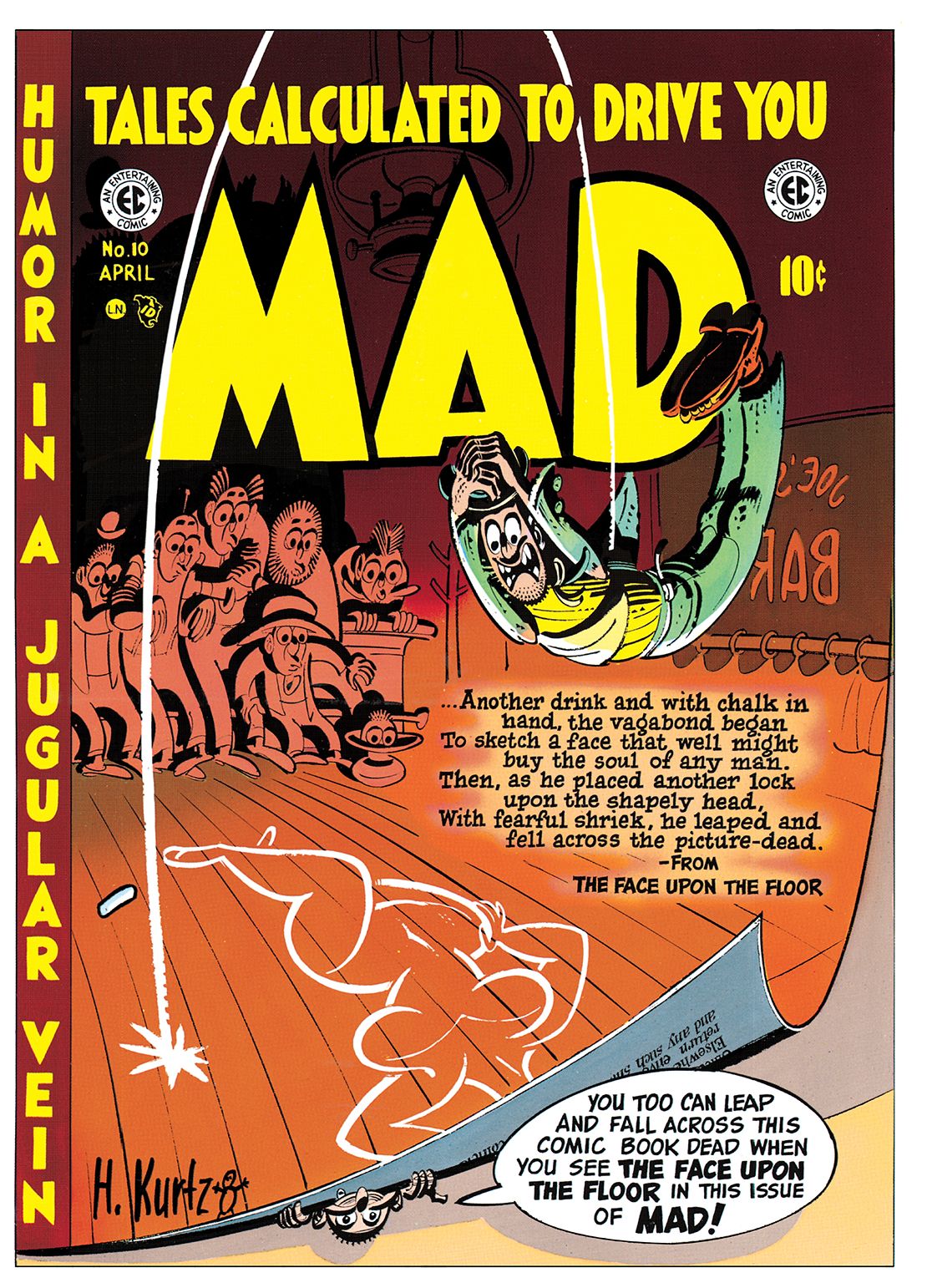Mad Magazine #10 (NOOK Comic with Zoom View)