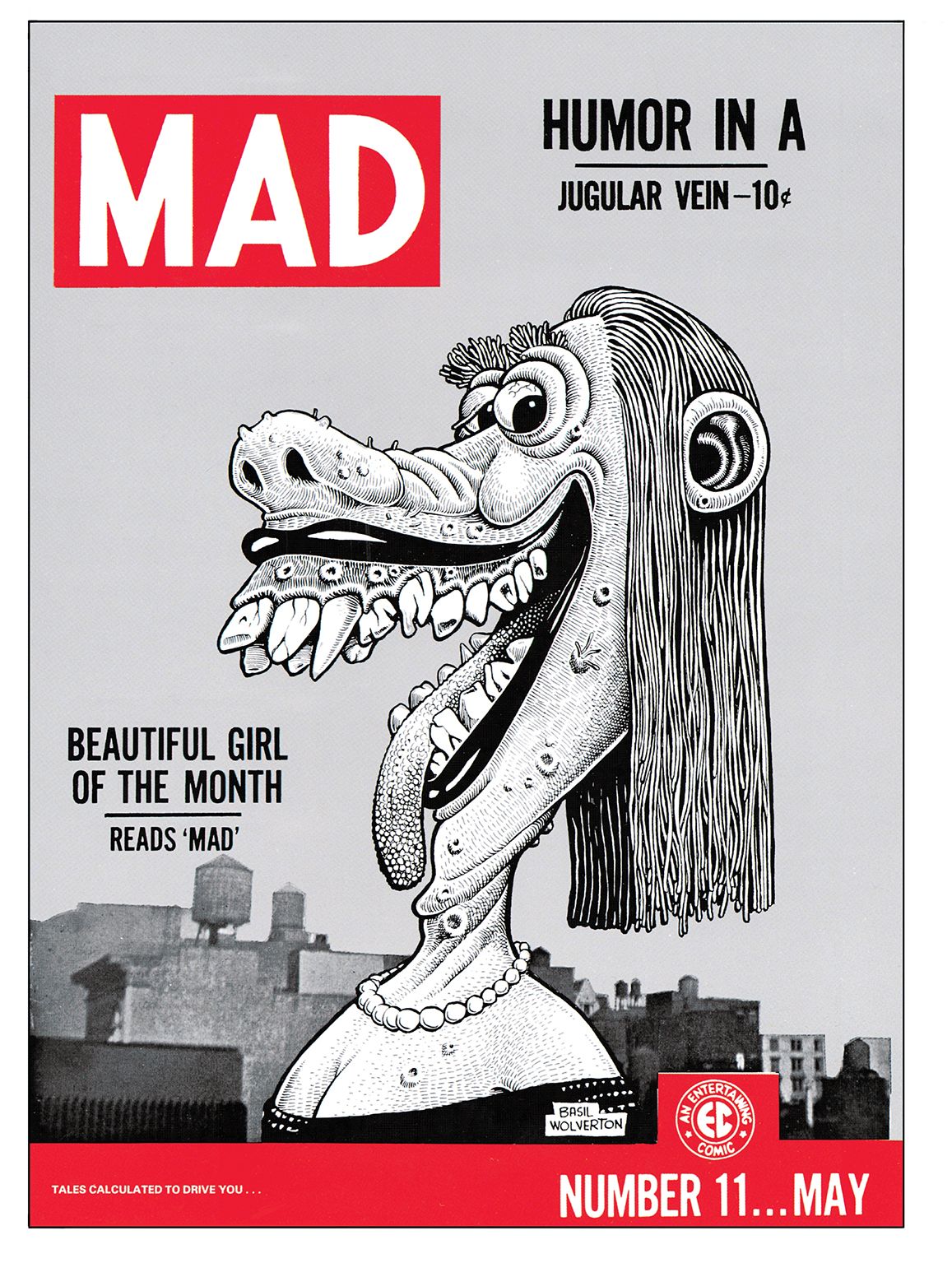 Mad Magazine #11 (NOOK Comic with Zoom View)