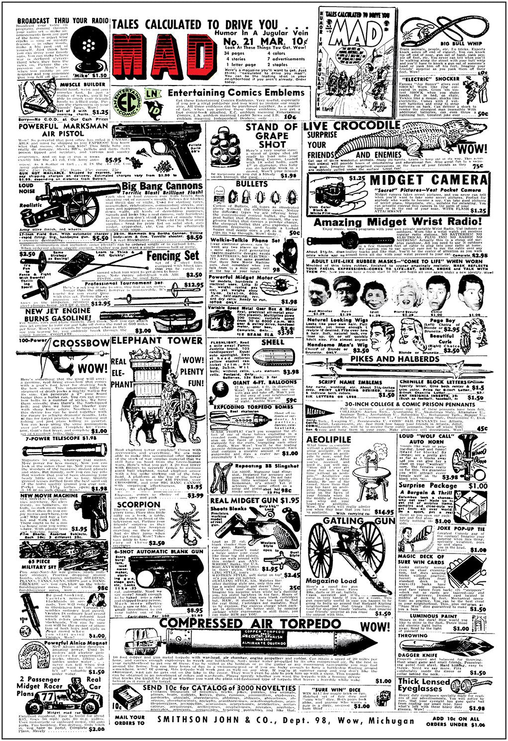Mad Magazine #21 (NOOK Comic with Zoom View)