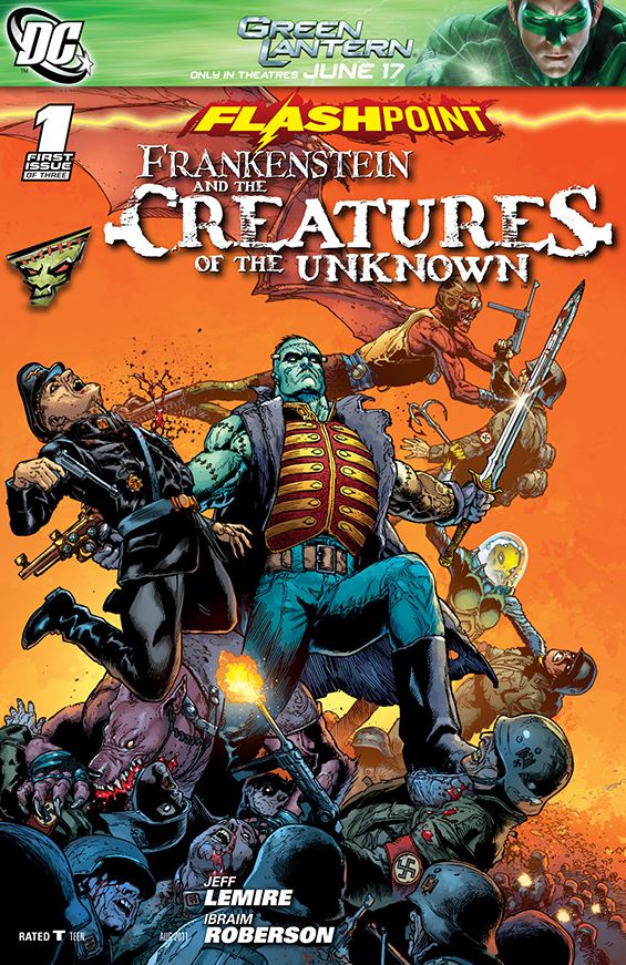 Flashpoint: Frankenstein and the Creatures of the Unknown #1 (NOOK Comic with Zoom View)