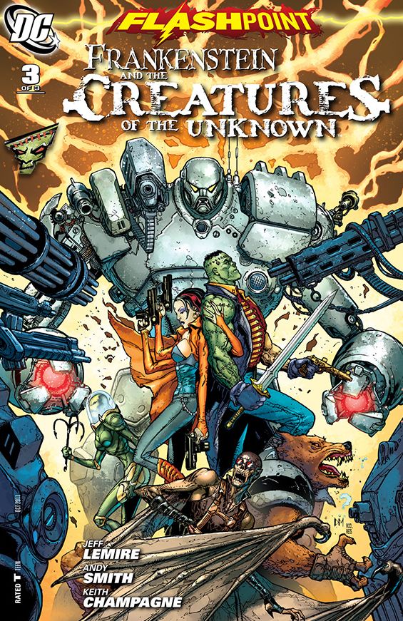 Flashpoint: Frankenstein and the Creatures of the Unknown #3 (NOOK Comic with Zoom View)