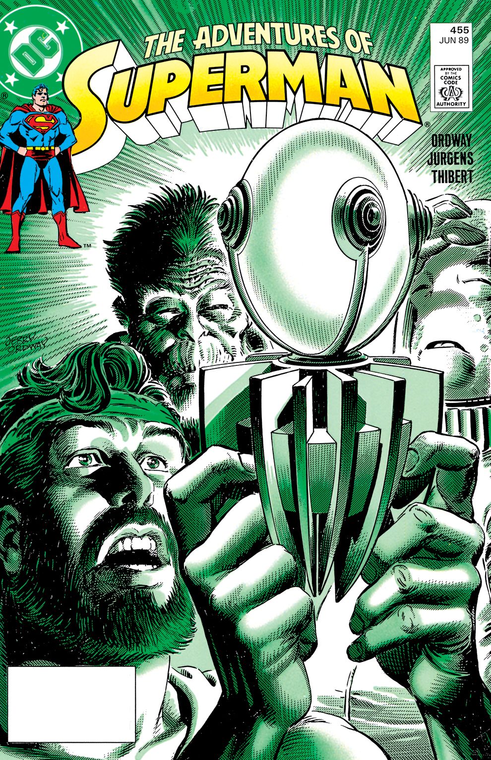Adventures of Superman #455 (1986-2006) (NOOK Comic with Zoom View)