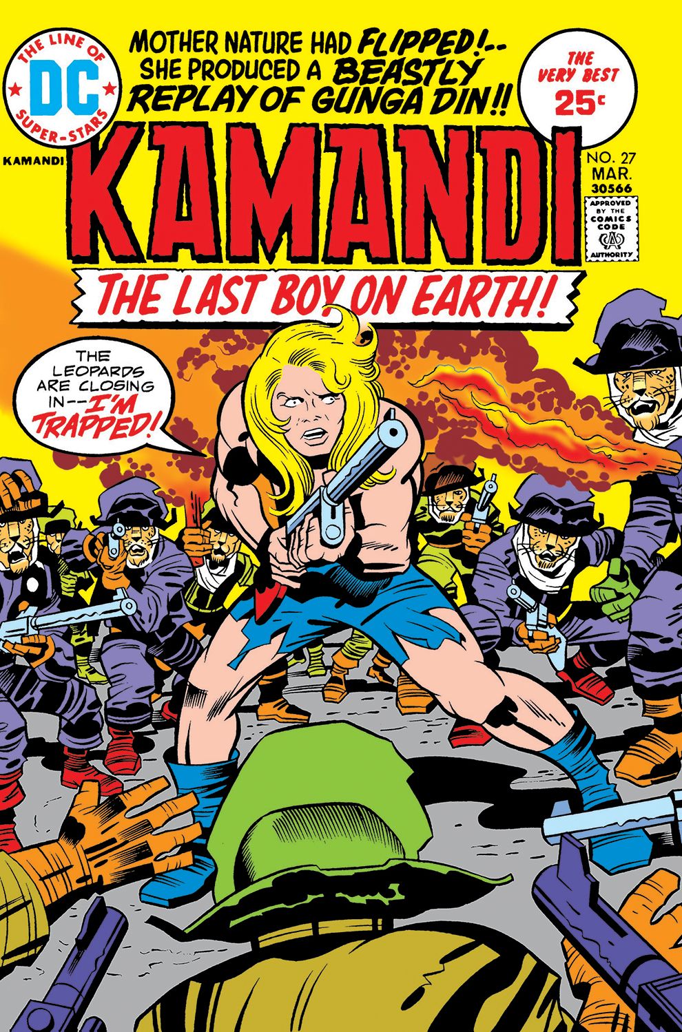 Kamandi: The Last Boy on Earth #27 (1971-1978) (NOOK Comic with Zoom View)