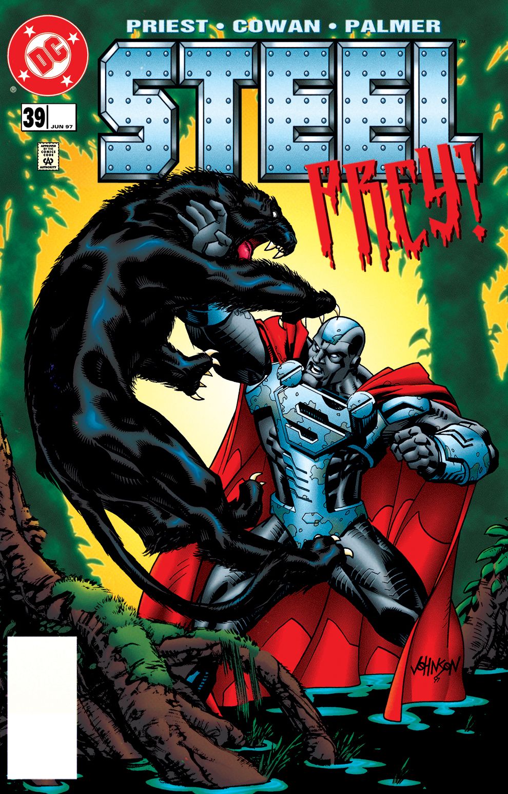 Steel #39 (1994-1998) (NOOK Comic with Zoom View)