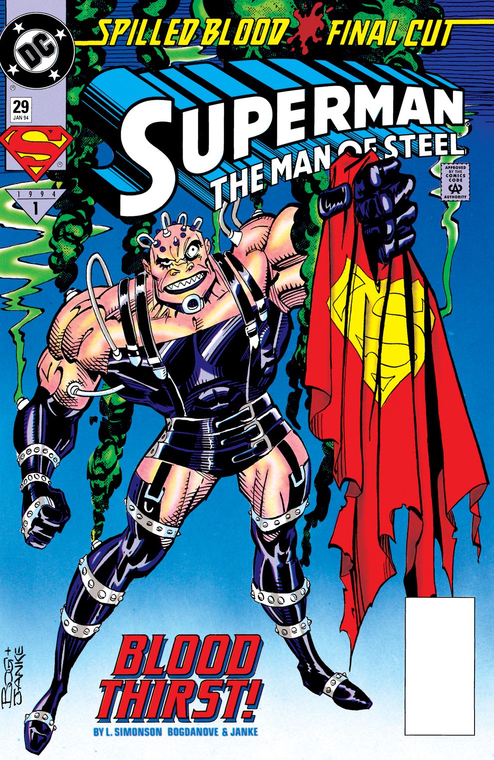 Superman: The Man of Steel #29 (1991-2003) (NOOK Comic with Zoom View)