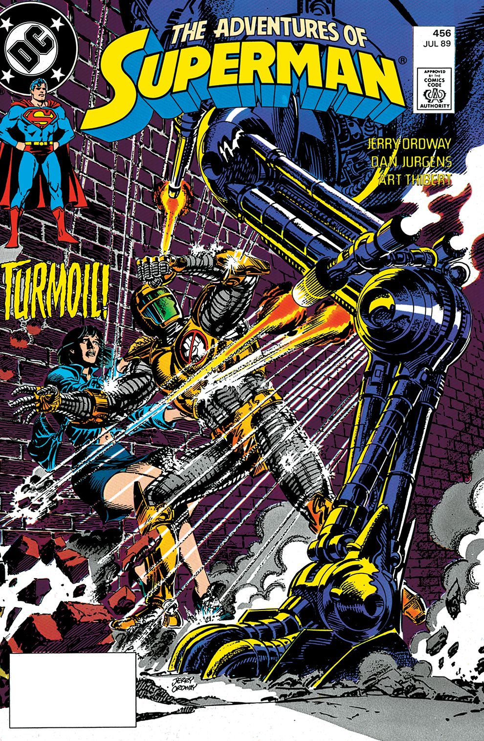 Adventures of Superman #456 (1986-2006) (NOOK Comic with Zoom View)