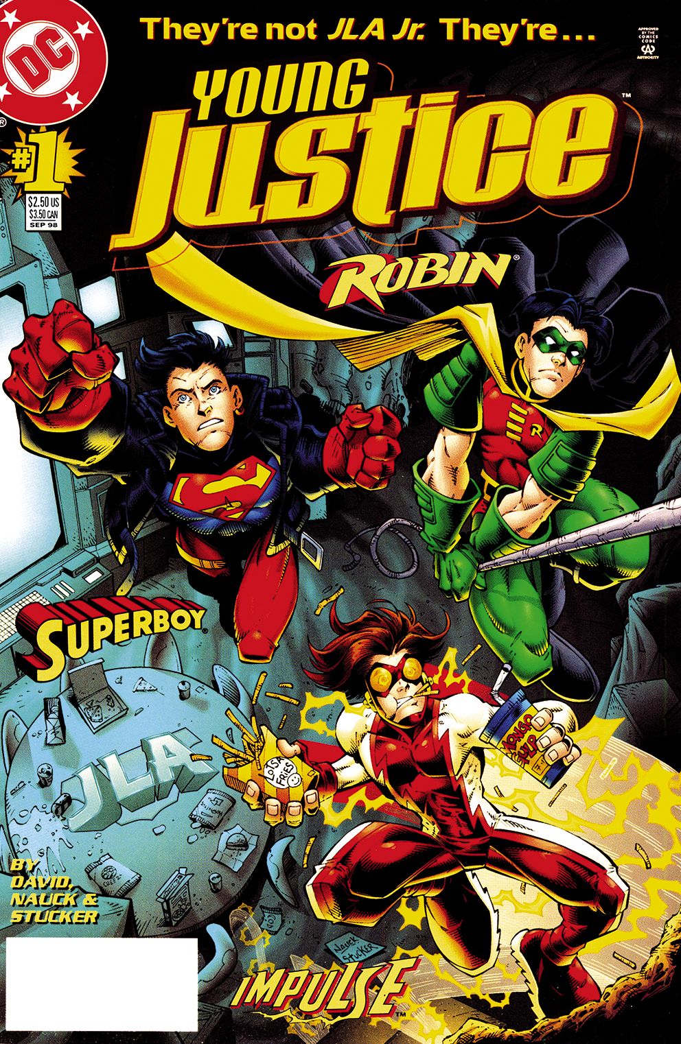 Young Justice #1 (1998-2003) (NOOK Comic with Zoom View)