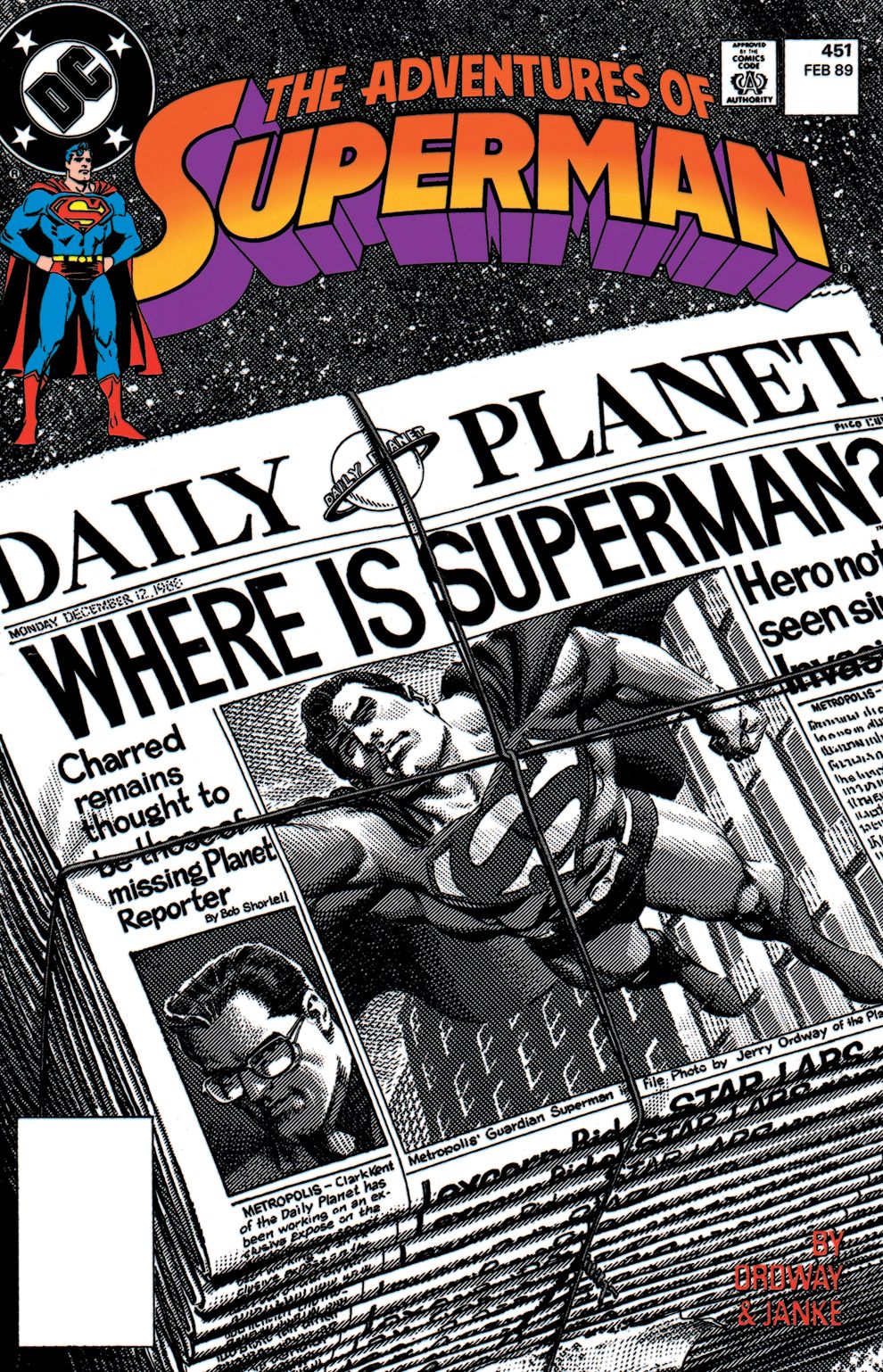 Adventures of Superman #451 (1986-2006) (NOOK Comic with Zoom View)