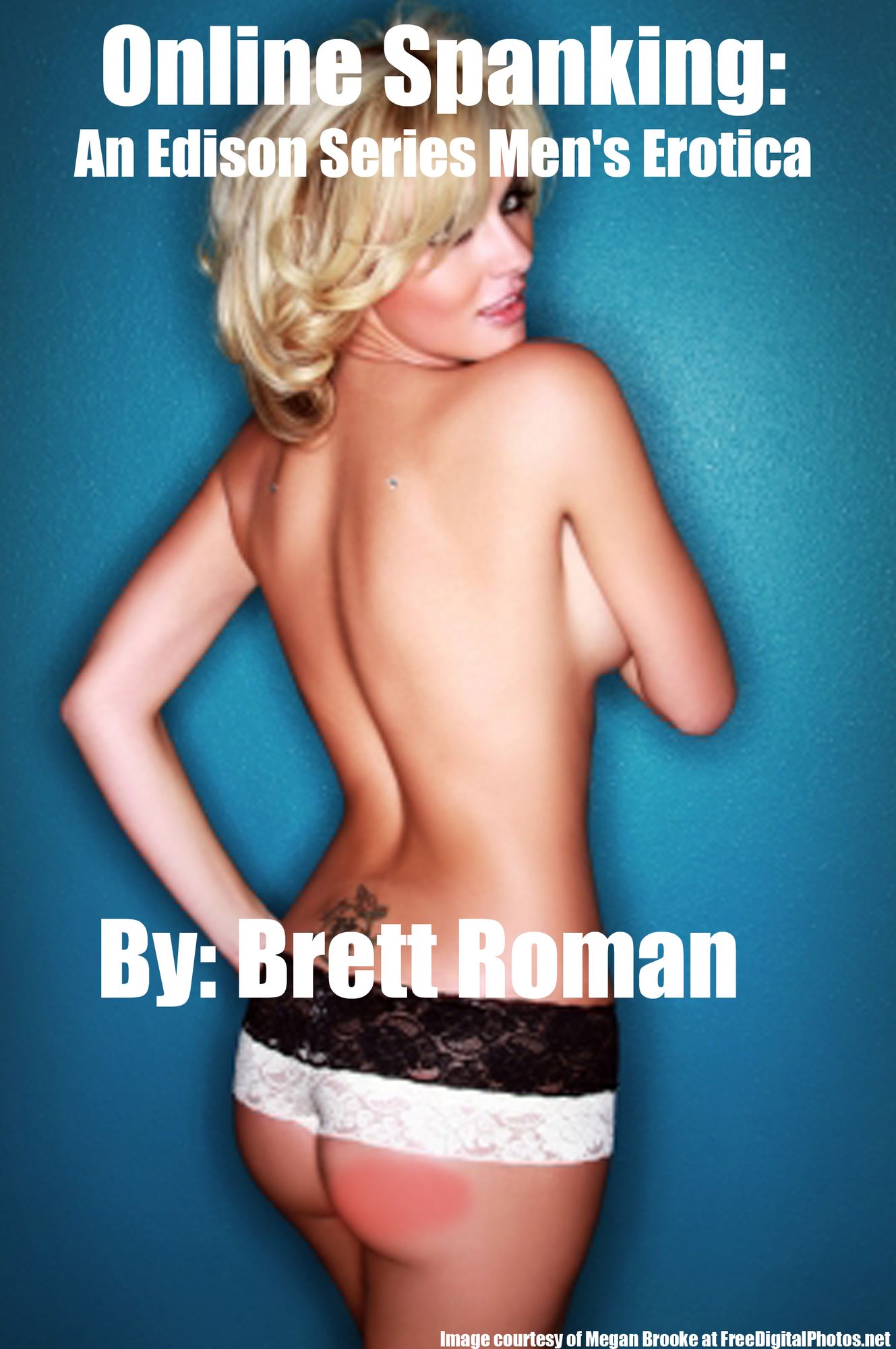 Online Spanking: An Edison Series Men's Erotica