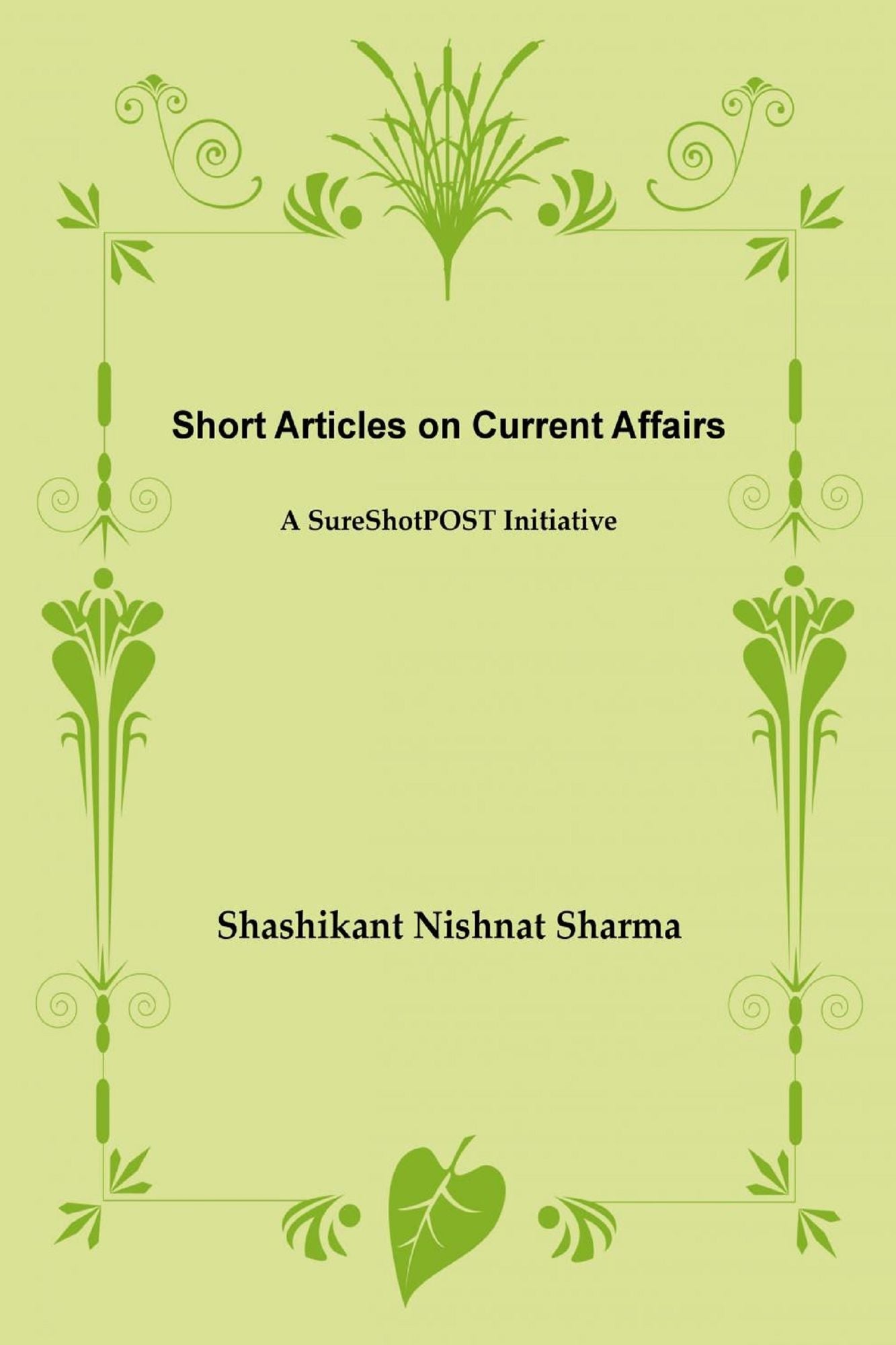 Short Articles on Current Affairs