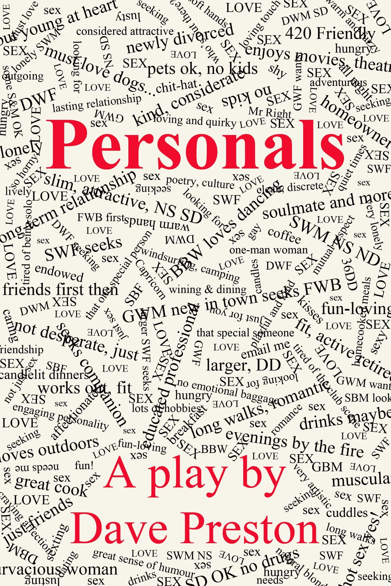 Personals: A Play by Dave Preston