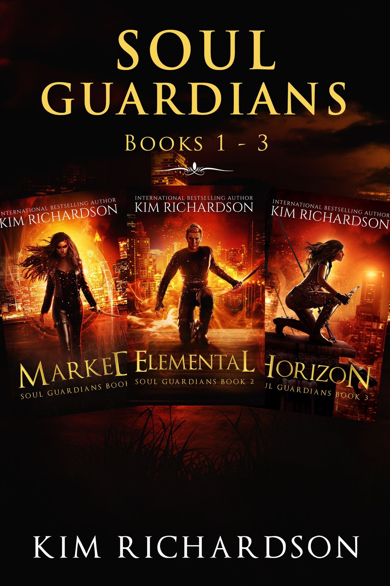 Soul Guardians 3-Book Collection: Marked #1, Elemental #2, Horizon #3