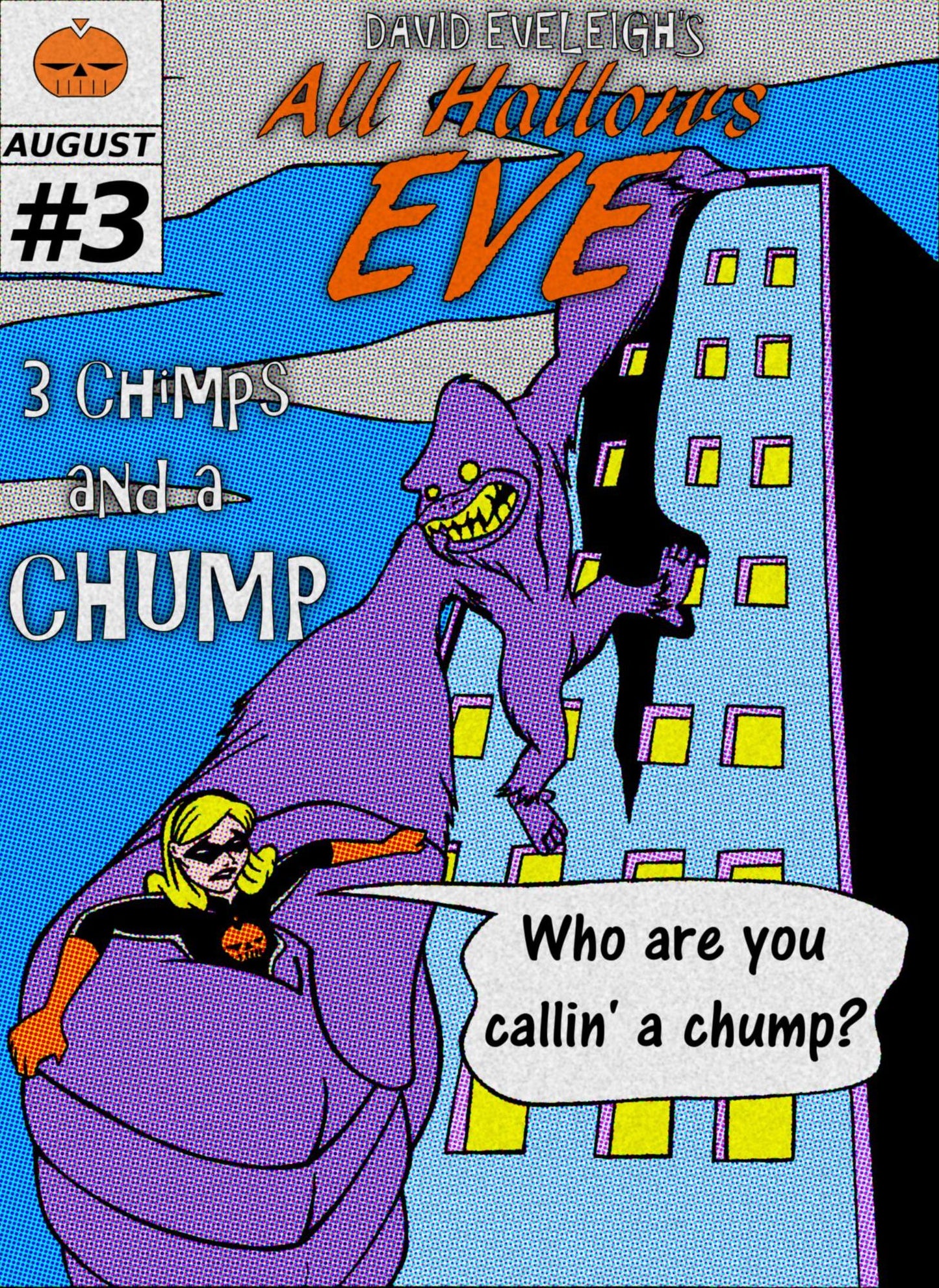 All Hallows Eve: 3 Chimps And A Chump
