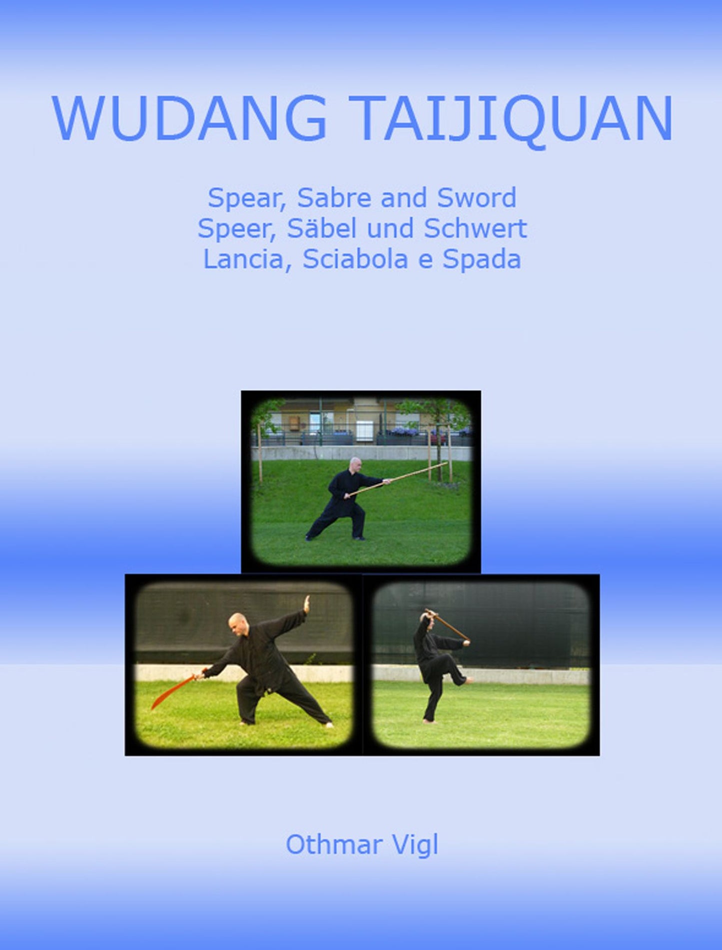 Wudang Taijiquan Spear, Sabre and Sword Speer, Säbel und Schwert Lancia, Sciabola e Spada