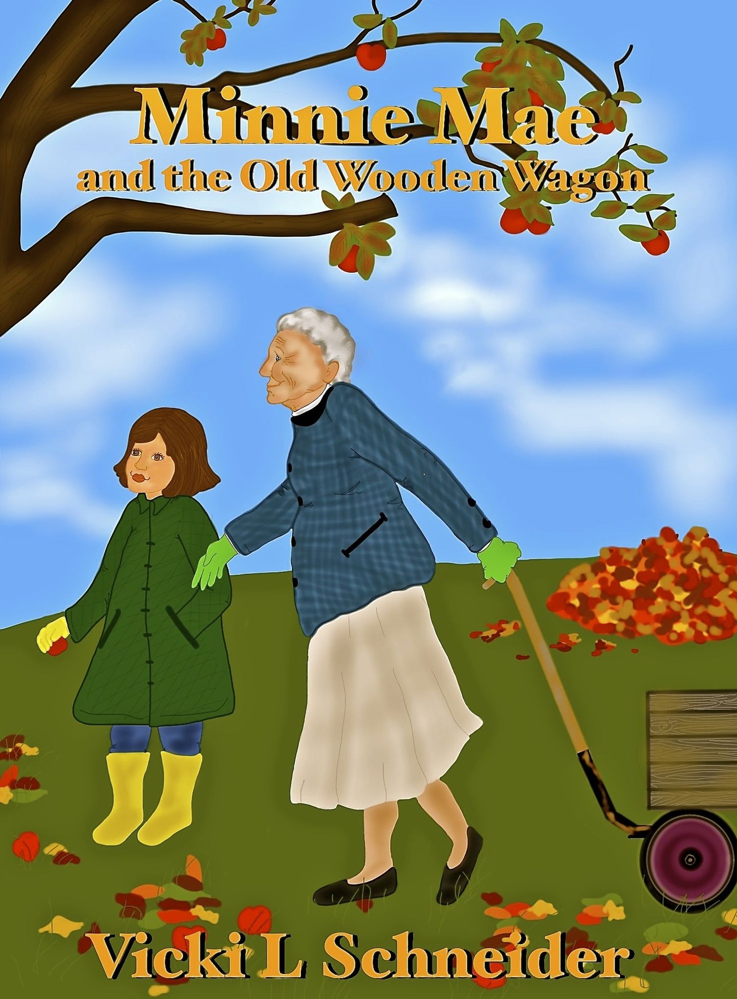 Minnie Mae and the Old Wooden Wagon