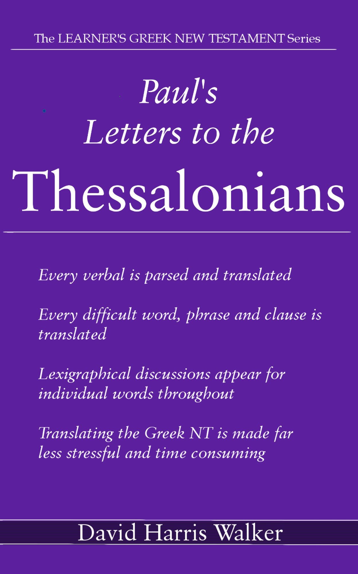 Paul's Letters to the Thessalonians