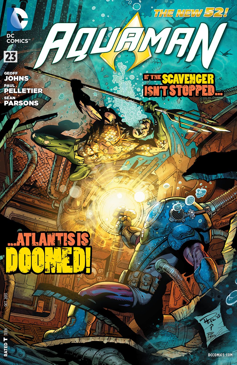 Aquaman #23 (2011- ) (NOOK Comic with Zoom View)