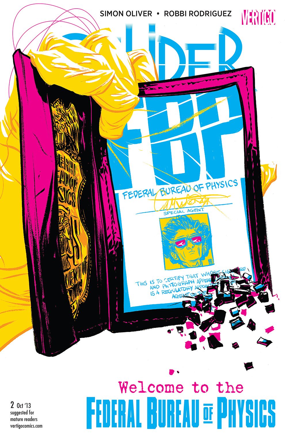 FBP: Federal Bureau of Physics #2 (NOOK Comic with Zoom View)